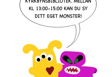 Monster på Kyrkbynsbibliotek