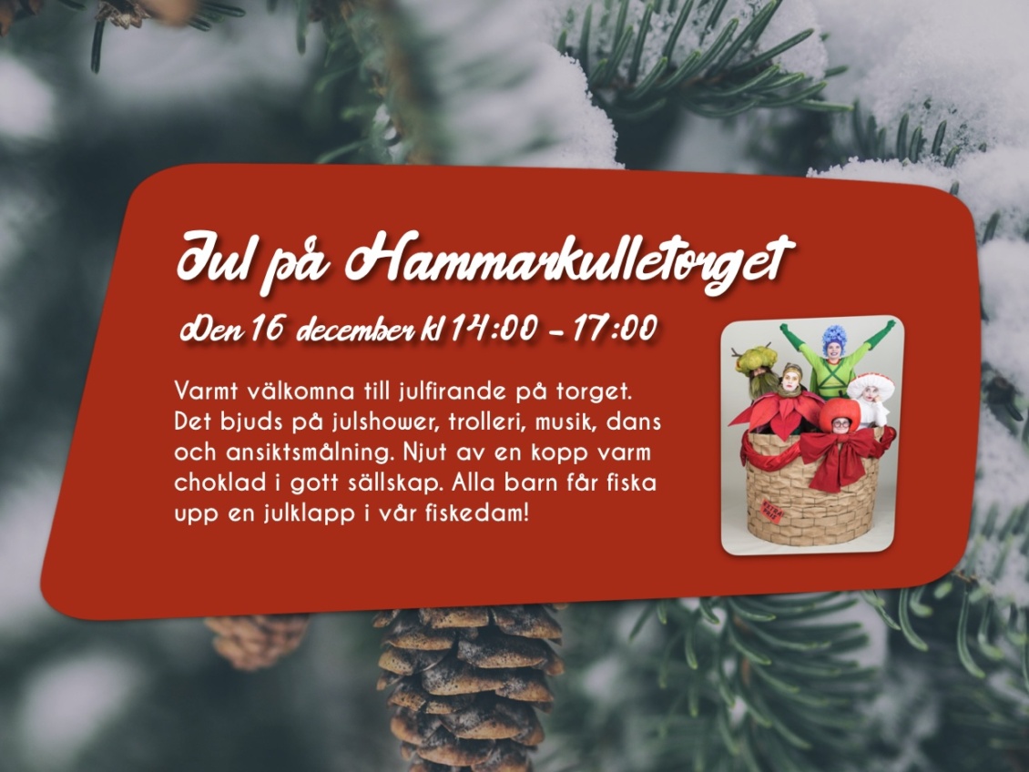 Jul på Hammarkulletorget!