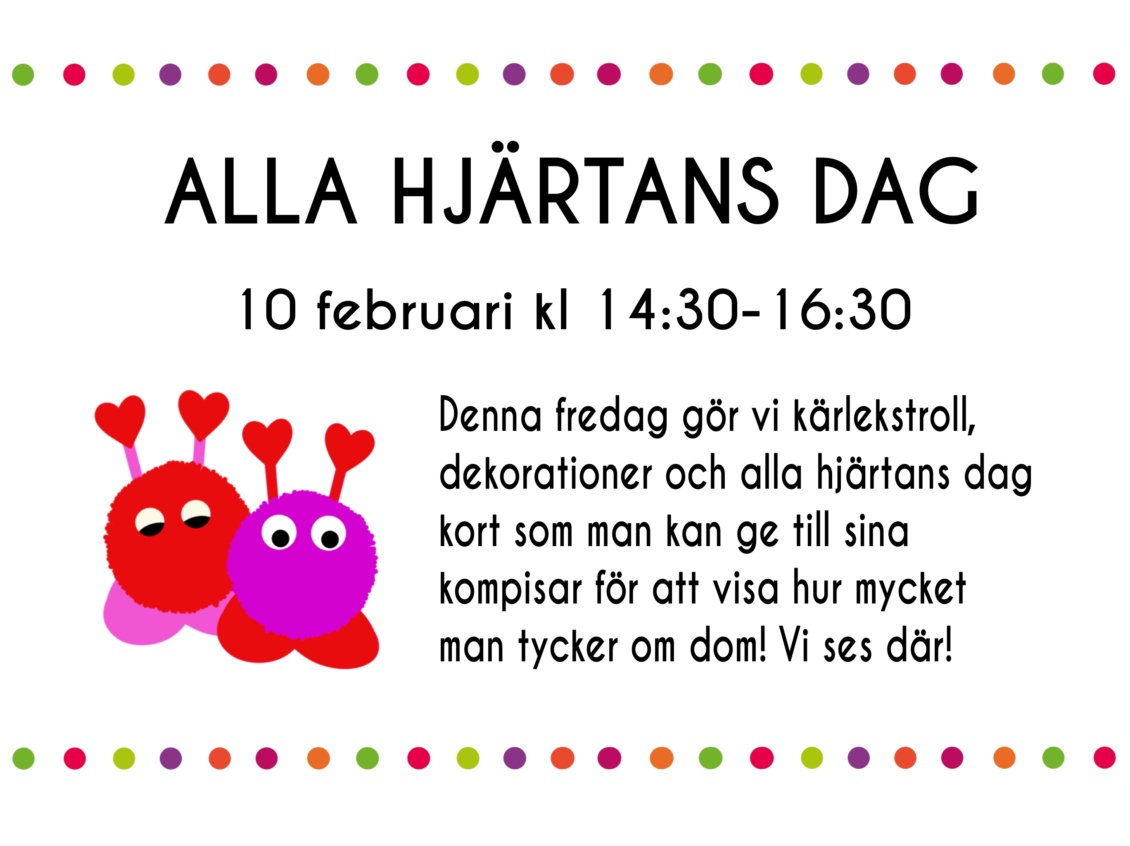 Alla hjärtans dag 💝