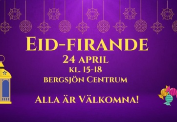 Eid-Firande i Bergsjön Centrum