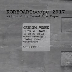 INVIGNING: KOREOARTscape