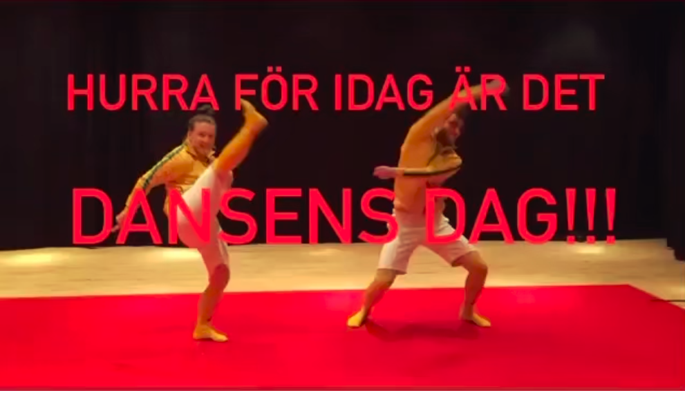 HURRA FÖR IDAG ÄR DET DANSENS DAG!!!!