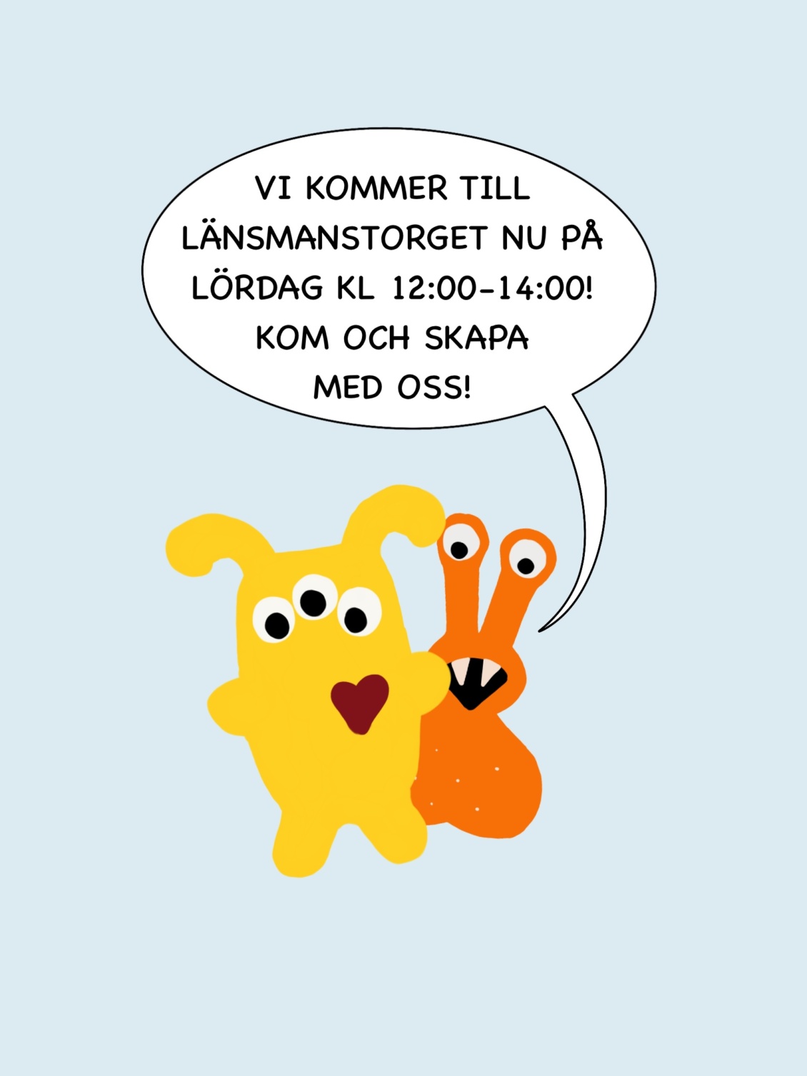 MONSTER PÅ LÄNSMANSTORGET