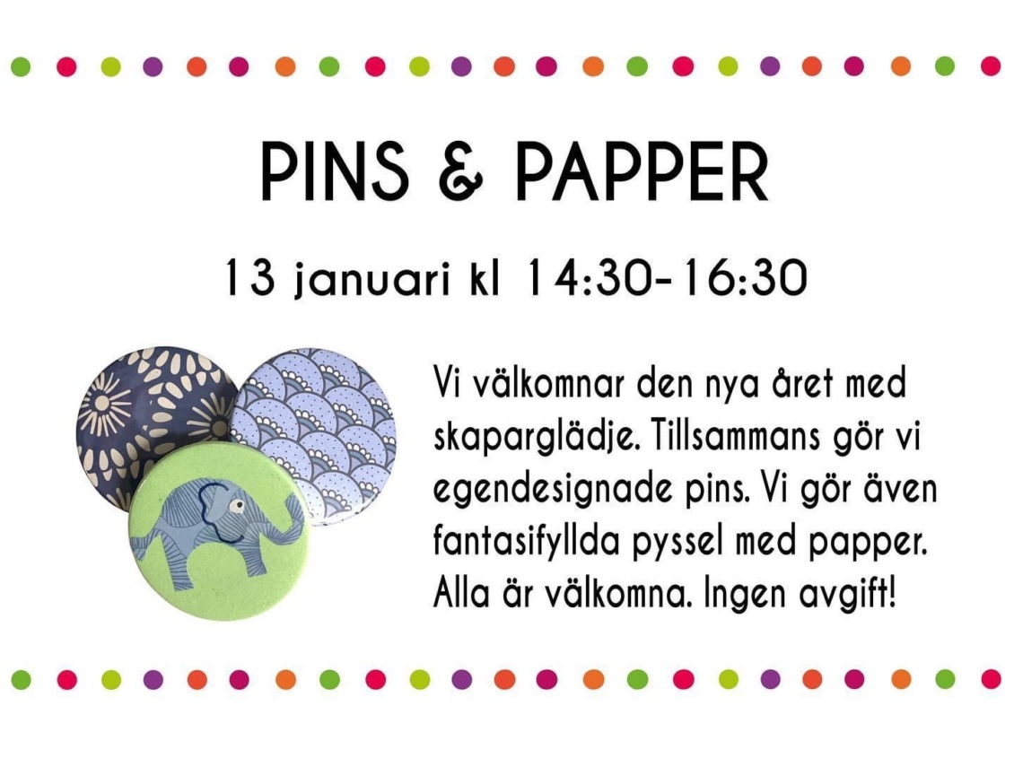 Pins och papper