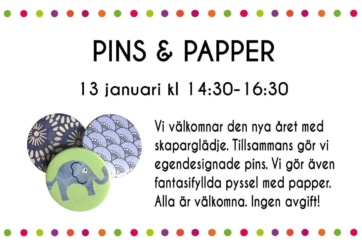 Pins och papper