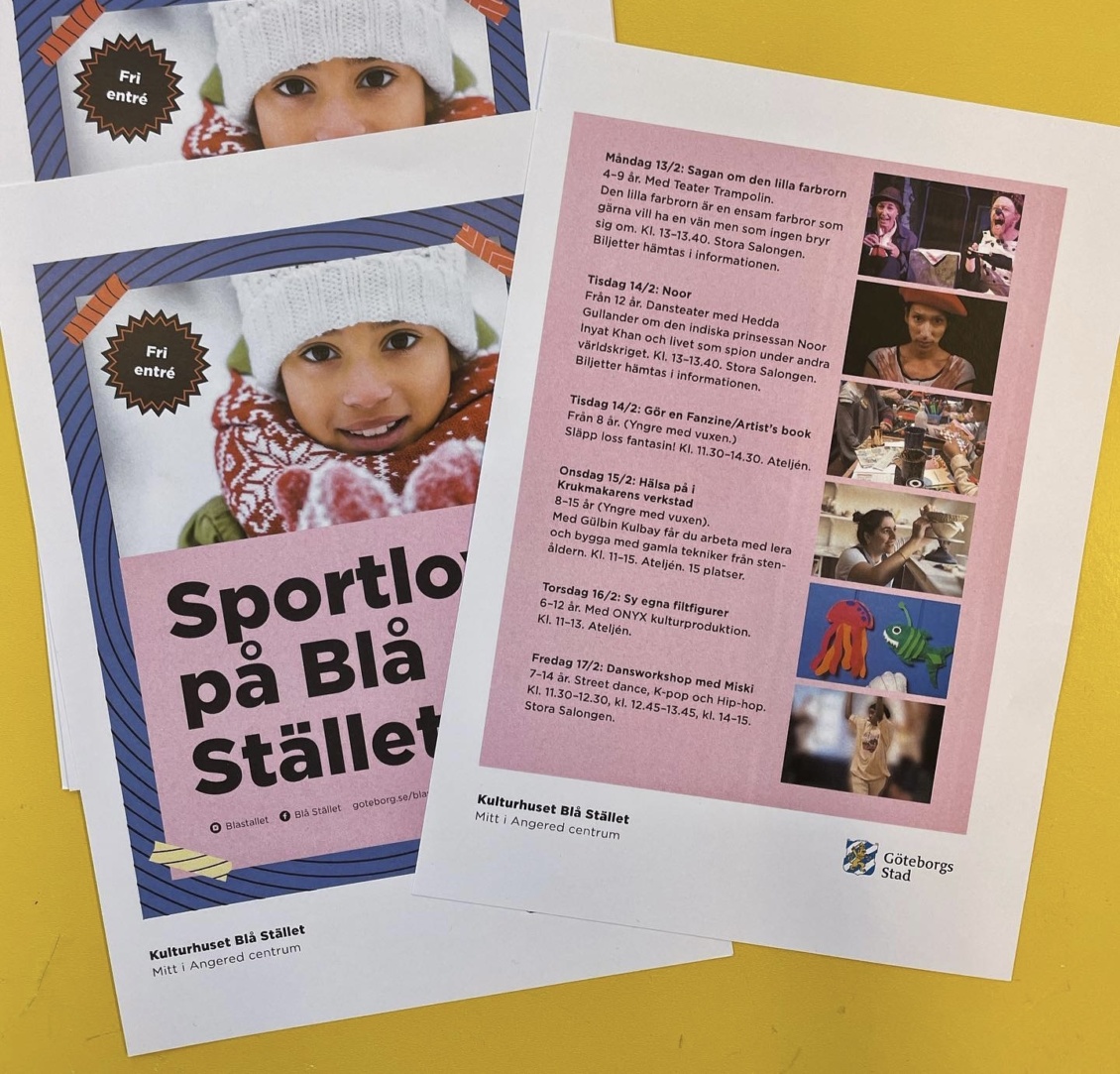 Sportlov på Blå Stället