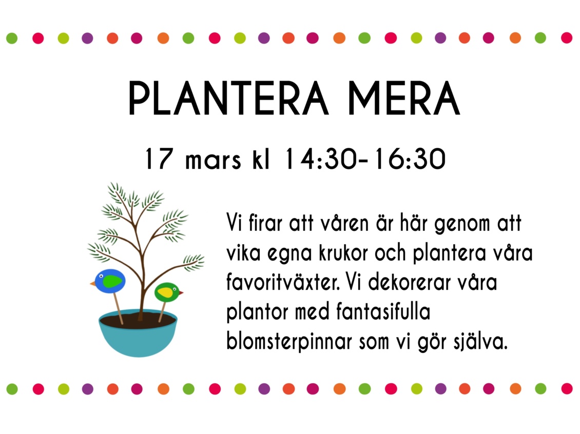 Plantera mera