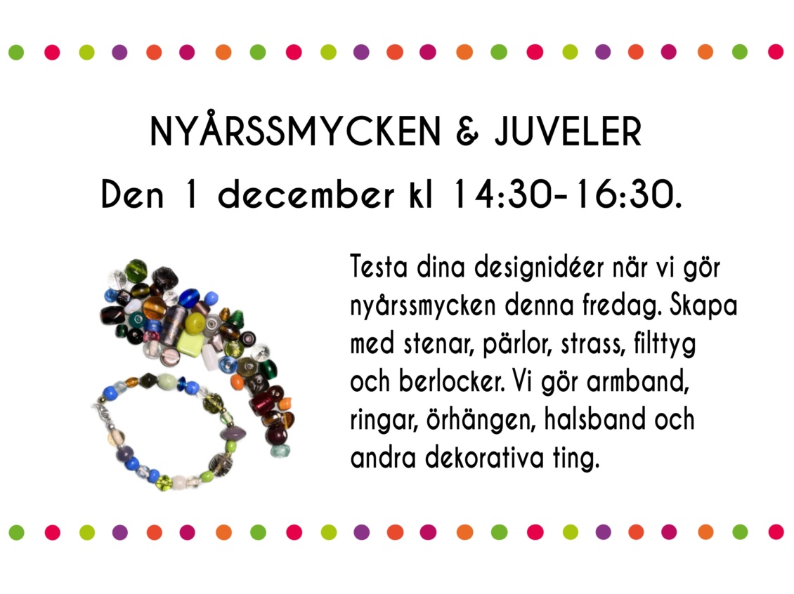 Nyårssmycken & juveler