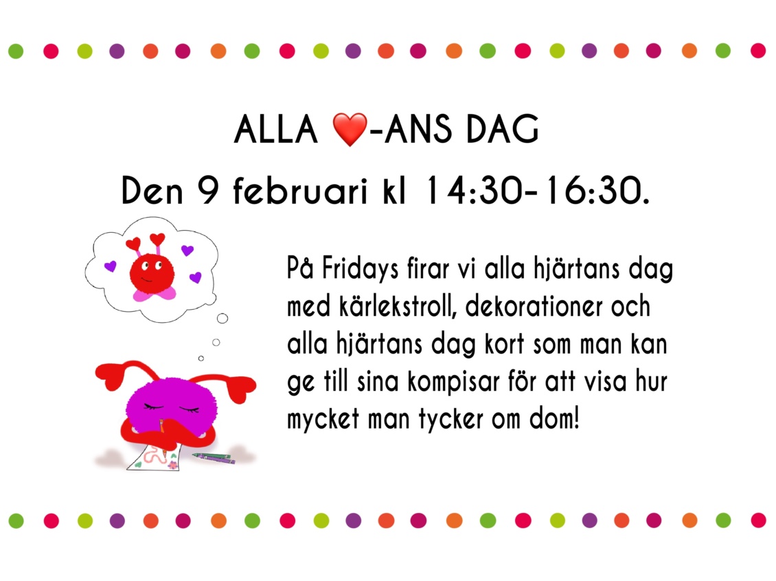 Alla hjärtans dag 💝