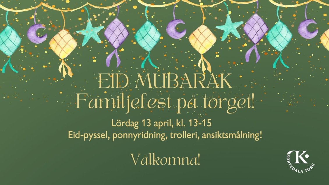 Välkommen på stor familjefest på torget!