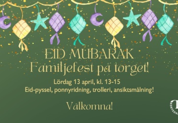 Välkommen på stor familjefest på torget!