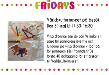 Världskulturmuseet på besök!