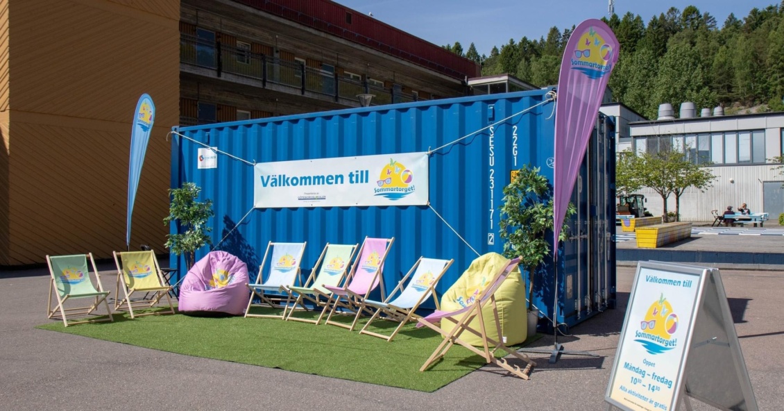 Sommartorget i Bergsjön.