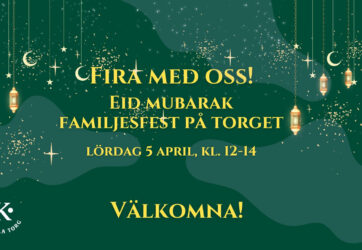 Familjefest – Eid Mubarak. 