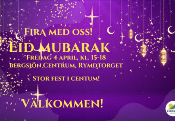 Fira med oss – Eid Mubarak.