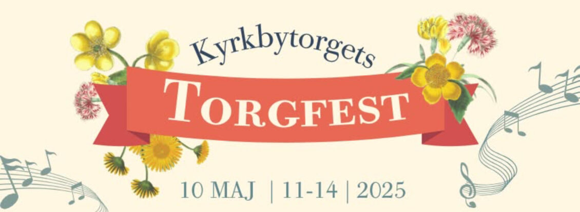 Torgfest på Kyrkbytorget